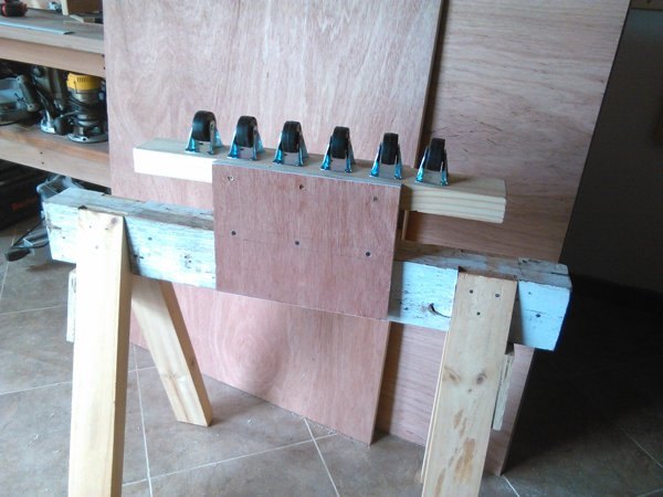 table saw out feed rollers, diy, tools, woodworking projects