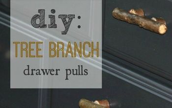 DIY: Furniture Handles From Tree Branches