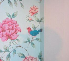 wallpaper hanging tips, bedroom ideas, how to, wall decor