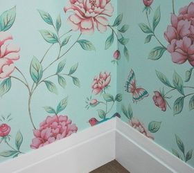 wallpaper hanging tips, bedroom ideas, how to, wall decor