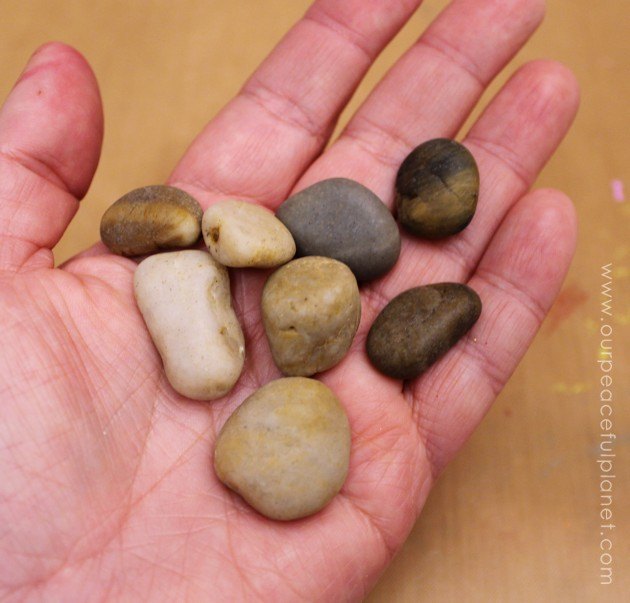 gratitude stones, crafts