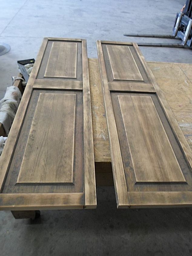 How To Build Up Cycled Bi Fold Doors Turned Reading Light