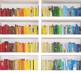 bookshelf styling 101, organizing, painted furniture, shelving ideas, storage ideas, Pietro Bellini Flickr