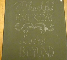 thankful everyday canvas wall art 5 easy steps, crafts, seasonal holiday decor, thanksgiving decorations