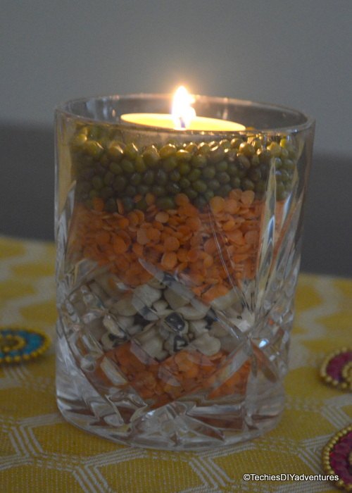 diy tea light candle