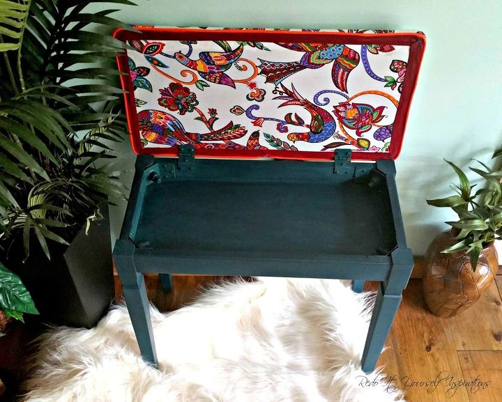 Piano Bench Makeover Hometalk