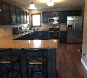 From Kitchen Island to Peninsula - Kitchen Remodel