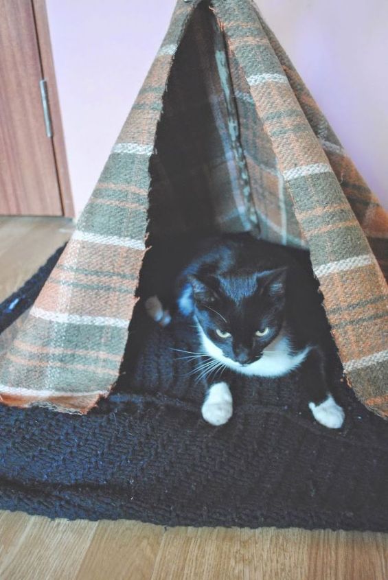 make a tipi for your pet, crafts, pets animals