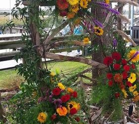 driftwood garden climber event photo station, flowers, gardening, outdoor furniture
