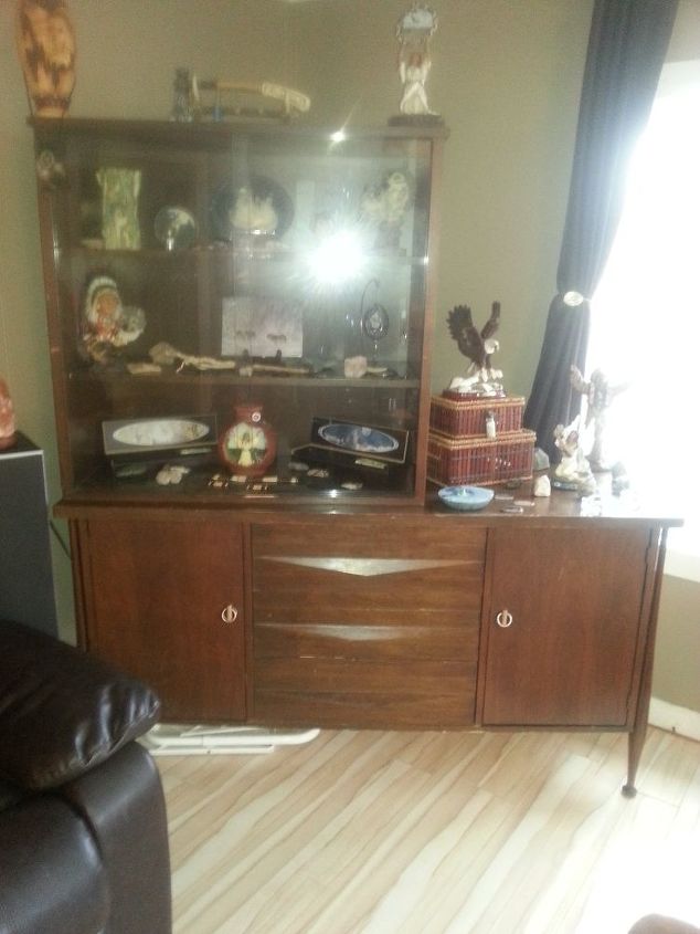 laminate china cabinet, This is the china cabinet that is laminate I need ideas to redo it