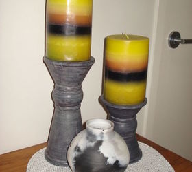 Faded candles