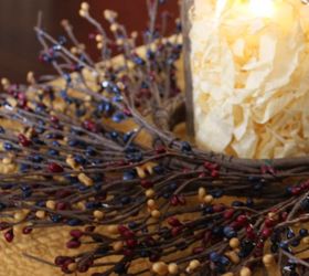 easy pip berry centerpiece wreath, crafts, seasonal holiday decor, wreaths
