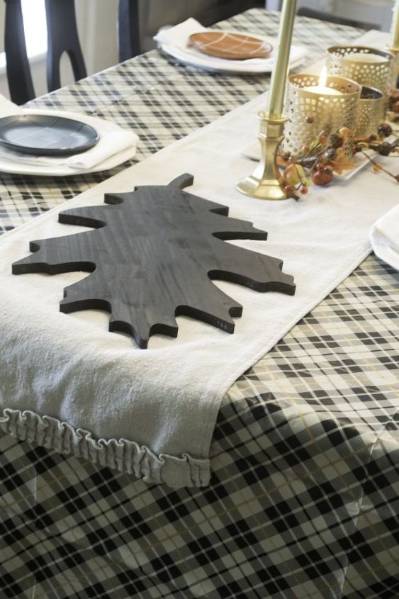 harvest plaid tablescape thanksgivingtablescape thanksgiving, crafts, how to, seasonal holiday decor, thanksgiving decorations
