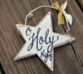 DIY Star Ornament #HandmadeChristmasOrnaments