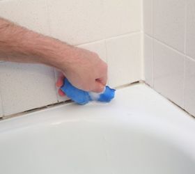 how to caulk your shower, bathroom ideas, home maintenance repairs, how to