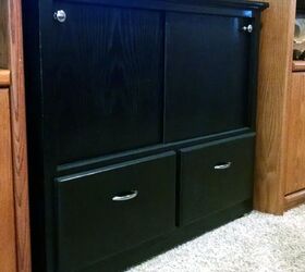 an old cabinet gets new life as an entertainment center, painted furniture, repurposing upcycling