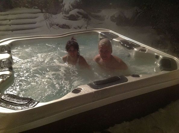have you heard these common misconceptions about hot tubs, outdoor living, pool designs, spas, Hot Tub Use in Winter