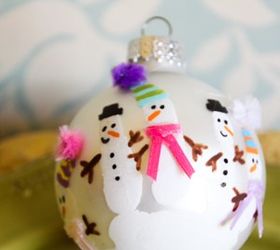 handmade handprint christmas ornament ideas, christmas decorations, seasonal holiday decor