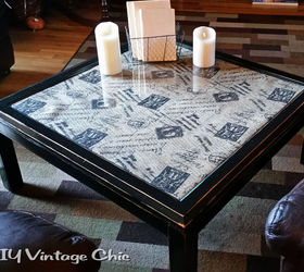 diy upcycled coffee table, painted furniture