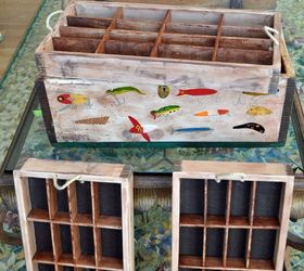 an old box gets a new life, organizing, repurposing upcycling, storage ideas, tools