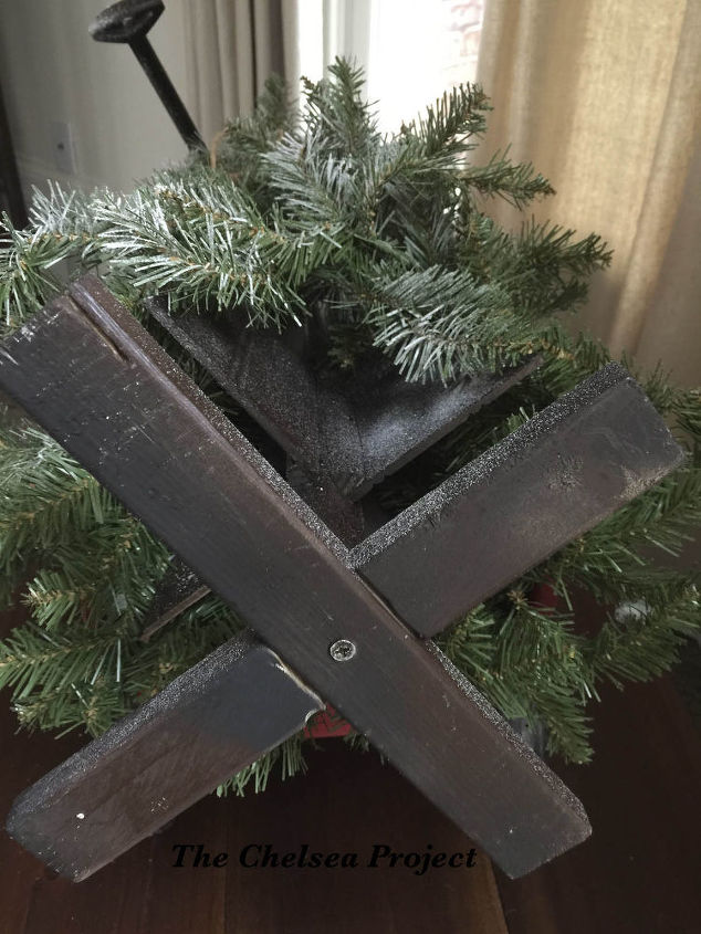 rvore de natal artesanal para a mesa ou para o cho christmastree