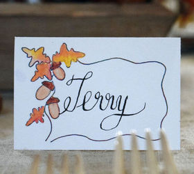 Crea tarjetas de mesa de Acción de Gracias o descárgalas gratis