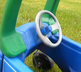 DIY Little Tikes Car Makeover Idea Hometalk   Little Tikes Car Makeover Outdoor Furniture Painted Furniture 