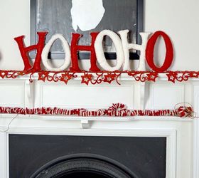 decorate your home with giant festive felt letters, christmas decorations, crafts, seasonal holiday decor