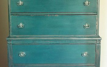 The Thomasville Teal Dresser Featuring CeCe Caldwell Paints