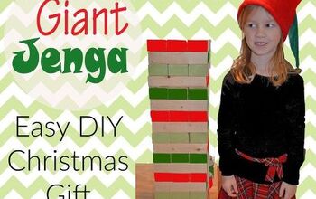 Jenga gigante - Regalo de Navidad DIY