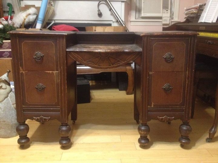 How To Age Distress This Vanity Hometalk