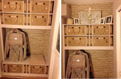 entrance partition made nice, diy, organizing, storage ideas