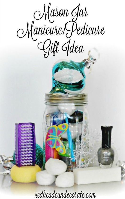 ideas de regalos de navidad en mason jar