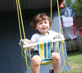 diy baby toddler swing, bedroom ideas, diy, outdoor living, woodworking projects