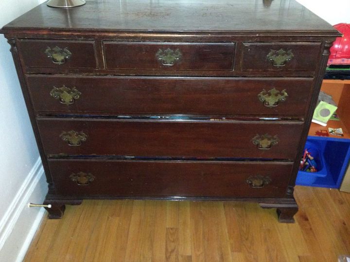 Beachy Neutral Union Jack Dresser Hometalk