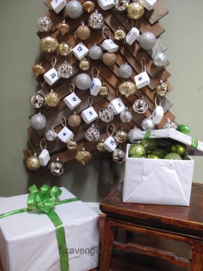 diy wood christmas tree and advent calendar, christmas decorations, diy, seasonal holiday decor, woodworking projects