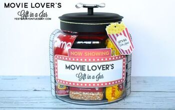  Presente para os amantes do cinema em uma jarra