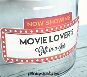 movie lover s gift in a jar, crafts, how to, mason jars