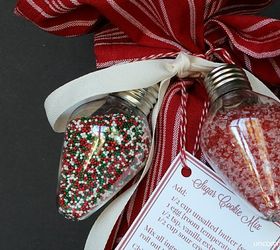 simple mason jar neighbor gift, christmas decorations, crafts, mason jars, seasonal holiday decor
