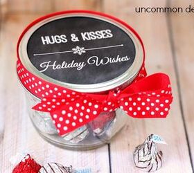 christmas mason jar treats and printable tags, christmas decorations, mason jars, seasonal holiday decor