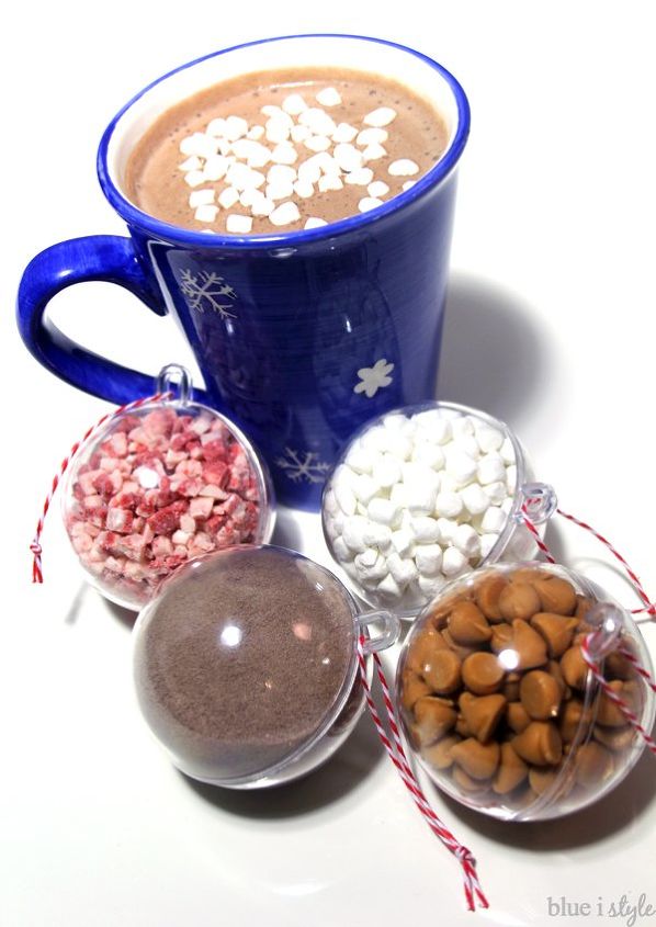 hot chocolate ornaments great neighbor or co worker gift, christmas decorations, crafts, seasonal holiday decor