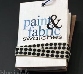 decorating on the go paint and fabric swatch kit, home decor, painting, reupholster