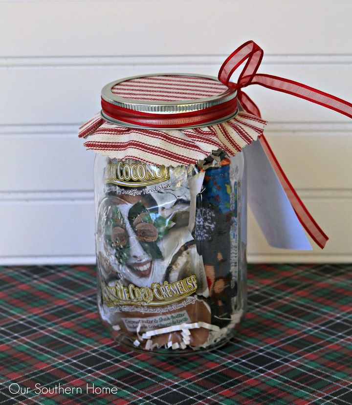 teen girl mason jar gift idea, christmas decorations, crafts, mason jars, seasonal holiday decor