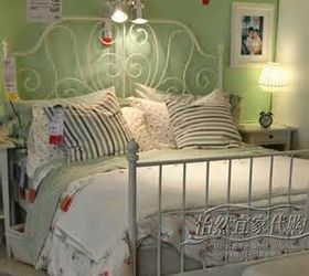 how to paint a white enamel bed frame