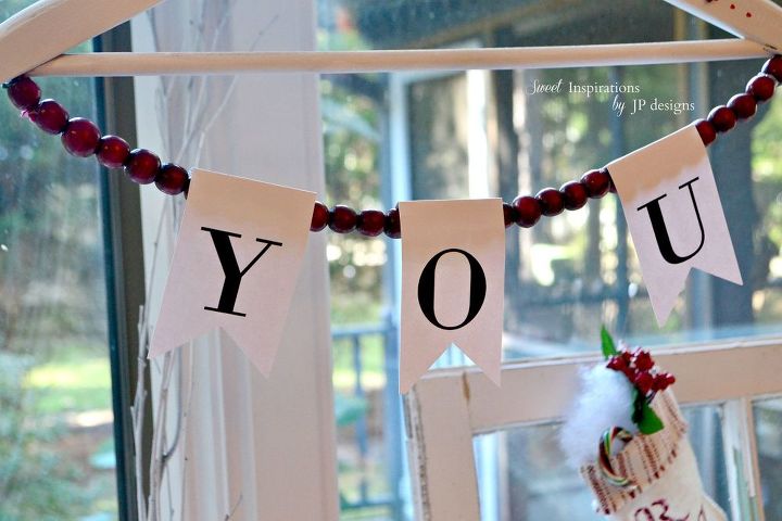 an irresistible christmas display idea on a hanger for you, christmas decorations, crafts, seasonal holiday decor