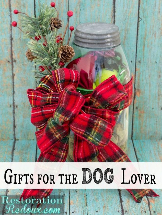 regalo de mason jar para el amante de los perros
