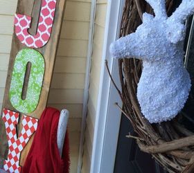 almost too easy deer christmas wreath, christmas decorations, crafts, seasonal holiday decor, wreaths
