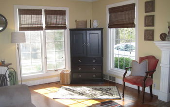 Front Room Update-Bamboo Blinds From Blinds.com
