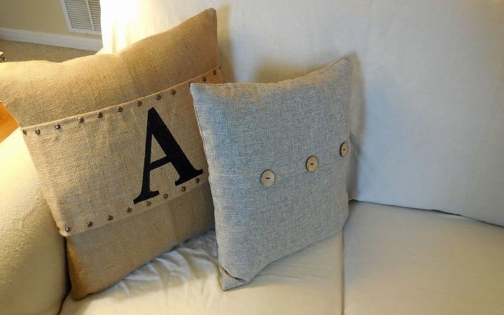 a great cover up, home decor, reupholster, Pillow Covers from Hobby Lobby for pillows