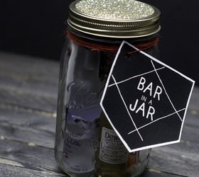 bar in a jar gift idea for men masonjarchristmasgiftideas diygifts, crafts